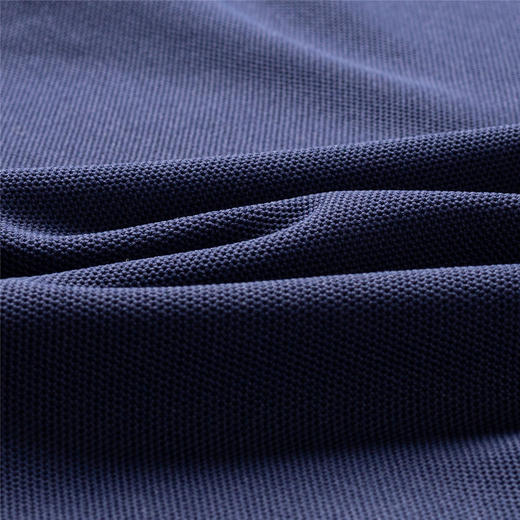 【高周波胸标】罗蒙春秋男士仿丝光polo衫男长袖t恤男商务男士polo衫 商品图11