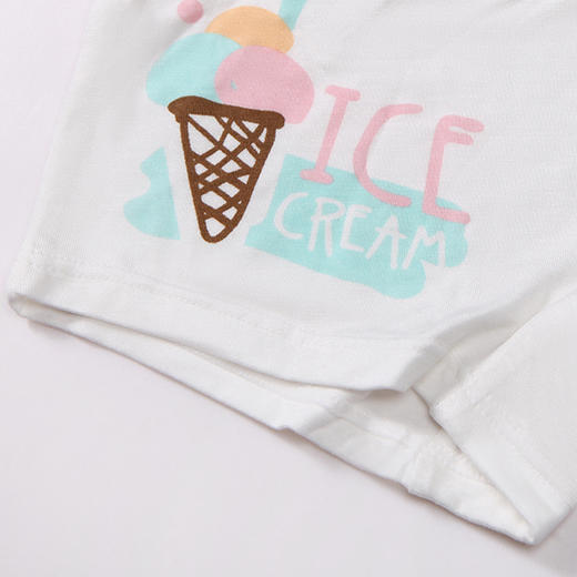 都市丽人眯雅佳时尚系列纤柔绵女童内裤女童人棉童装内裤平角裤平角女童内裤JK4203 商品图6