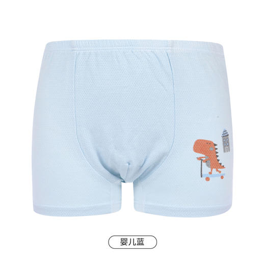 都市丽人眯雅佳基础系列纤柔绵男童内裤男童人棉童装内裤平角裤平角男童内裤JK4B04 商品图13