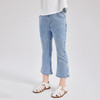 笛莎Deesha 2024新款简约微喇牛仔裤 商品缩略图1