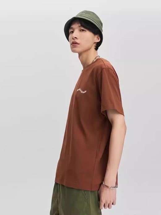 Lee商场同款24早春新品舒适版Logo印花男圆领短袖T恤LMT0074723RX00FA05168 商品图1