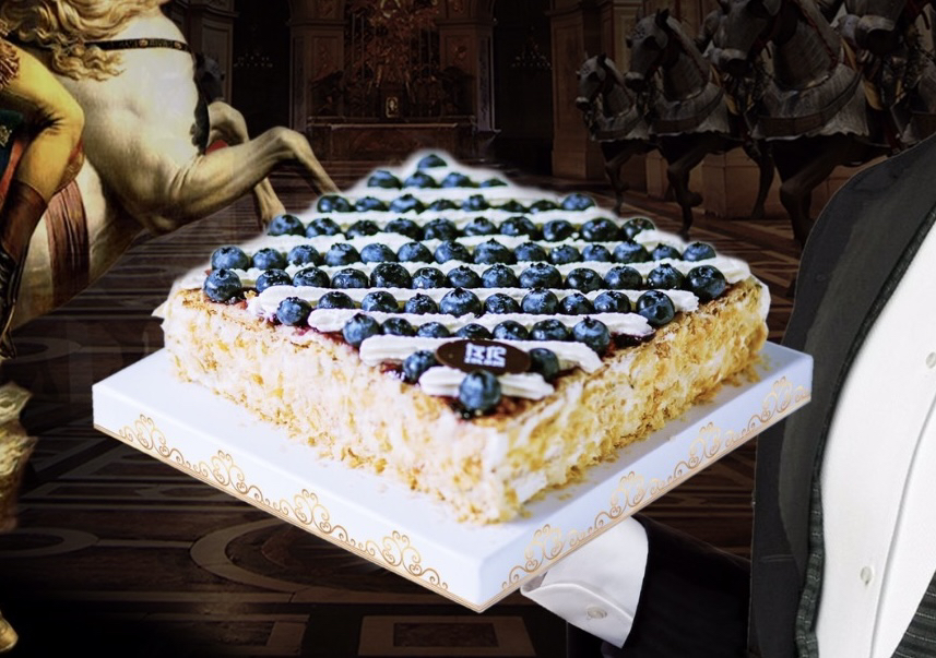 骑士拿破仑 Mille feuille Blueberry