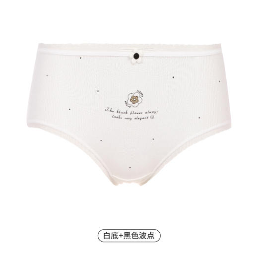 都市丽人基础木代尔系列纤柔绵内裤女人棉女士内裤低腰平角内裤LK45B4 商品图9