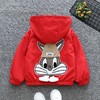 女童春秋连帽外套2024新款儿童春装小男孩洋气风衣夹克潮上衣韩版 商品缩略图4