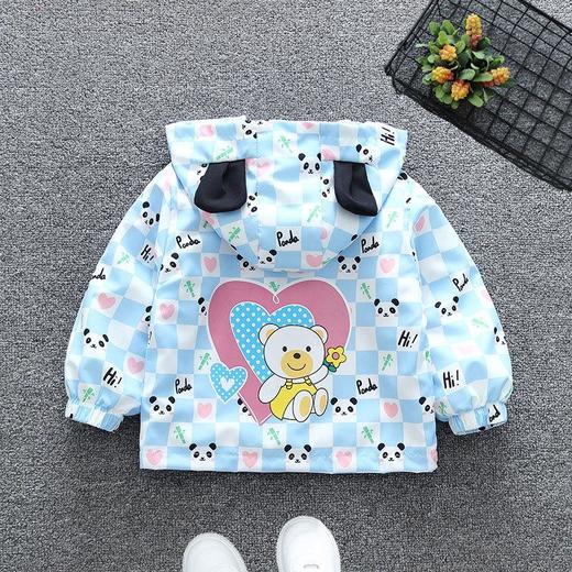 女童外套春秋季2024新款洋气薄款中大童连帽衣夹克上衣小儿童韩版 商品图4