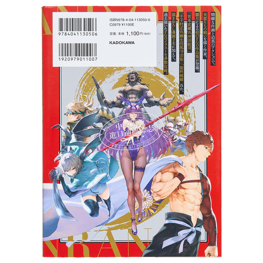 【中商原版】雾月插画作品集：Fate/Grand Order 豪华剑烂 日文艺术原版 霧月作品集 Fate/Grand Order 豪華剣爛 商品图2