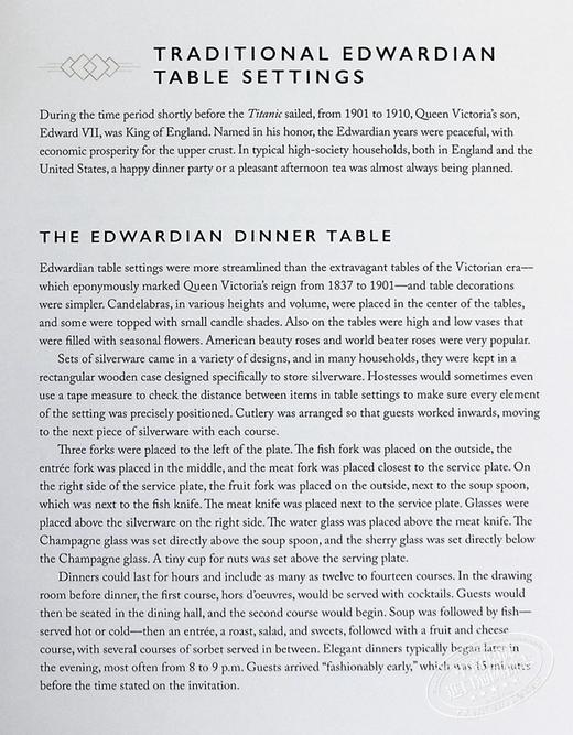 【中商原版】泰坦尼克号 官方食谱 英文原版 Titanic The Official Cookbook Veronica Hinke 美食食谱 电影画册 商品图5