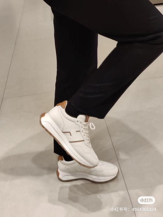 35-5贾玲同款 空标 烘干超轻厚底小白鞋 巨好穿 跟脚好走游艇鞋 商品图5