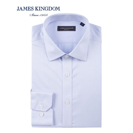 【140支3股免烫衬衫】男士长袖高端液氨DP商务职业正装衬衫 商品图4