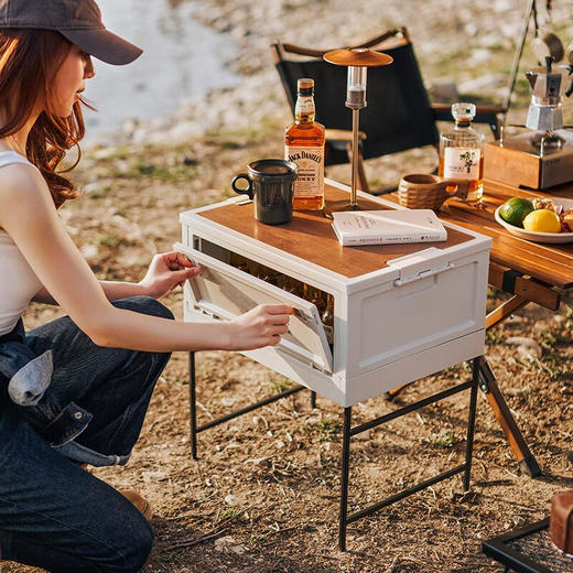 何大屋  收纳箱  户外折叠收纳箱55L  HDW2101 商品图2