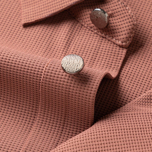 【华夫格】罗蒙男士春秋抗皱免烫polo衫男长袖t恤男商务男士polo衫 商品图10