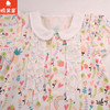 棉果果夏季女童 碎花对开连体衣连身衣哈衣M222722219263 商品缩略图2