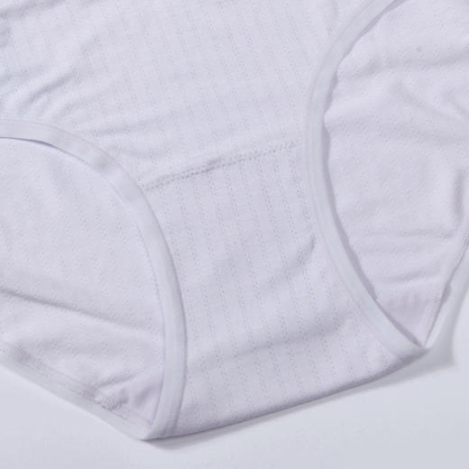 都市丽人基础木代尔系列纤柔绵内裤女棉提花女士内裤低腰三角内裤LK43B8 商品图7