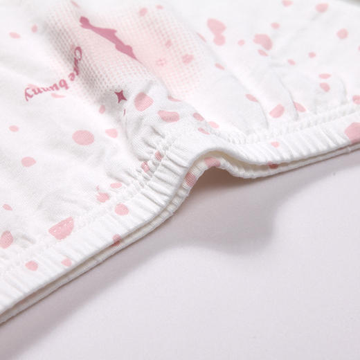 都市丽人眯雅佳基础系列纤柔绵女童内裤女童人棉童装内裤平角裤平角女童内裤JK4201 商品图5