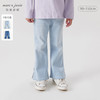 马克珍妮女童弹力牛仔喇叭裤 儿童修身牛仔裤春装新款裤子240219 商品缩略图0