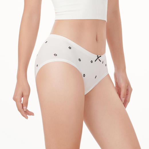 都市丽人基础一体美臀一体无缝内裤女锦氨女士内裤低腰三角内裤LK43E1 商品图2