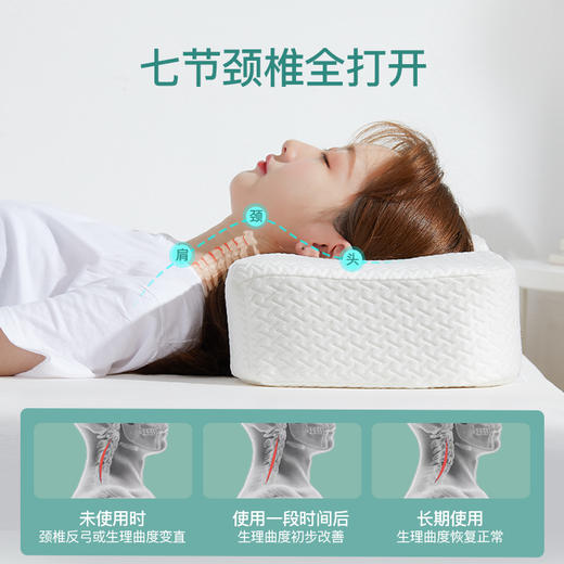 优选丨nittaya乳胶颗粒按摩高低枕成人 / 儿童枕/高低牵引护颈枕 【品牌直发】A-900/1197/1002-240305 商品图5