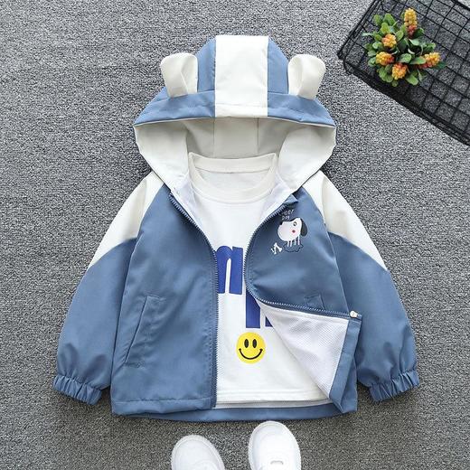 儿童装男女童秋装外套2024新款小童春秋款男孩秋季洋气炸街棒球服 商品图2