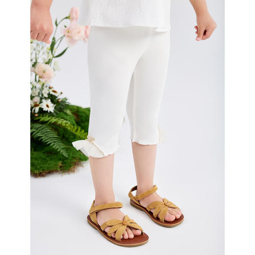 笛莎Deesha 2024夏季新款简约打底裤 商品图2