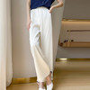 纤束马气质典雅百搭亲肤阔腿裤 JG-169 商品缩略图5