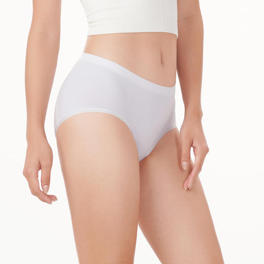 都市丽人健康一体美臀一体无缝内裤女无缝面料女士内裤中腰三角内裤LK42A6 商品图2