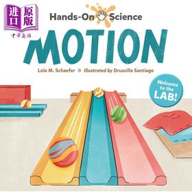 【中商原版】实践科学 运动 Hands-On Science Motion 英文原版 儿童科普绘本图画书 精装进口图书 自然科学读物 STEM 物理学