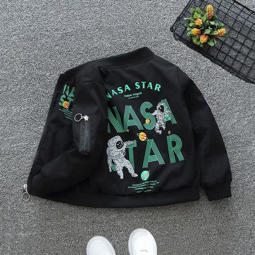 男童卫衣立领薄款2024年新款春季外套春秋潮儿童开衫春装帽衫外套 商品图1