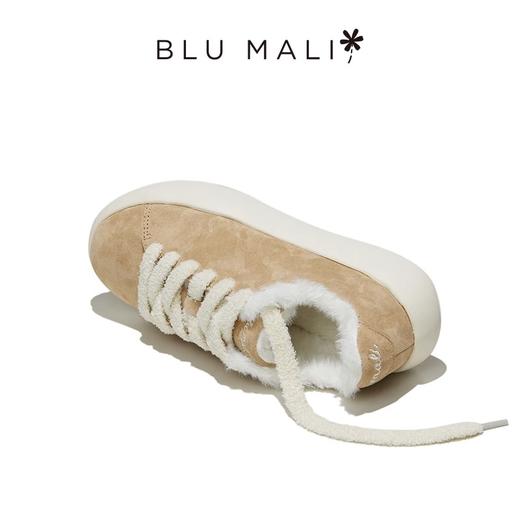 Blu Mali 厚底加绒休闲运动板鞋时尚毛毛鞋 商品图2