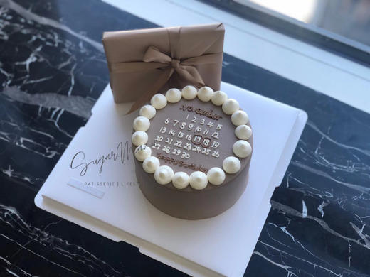 MANMADE | ins风日历款简约生日蛋糕（进口动物奶油） 商品图2