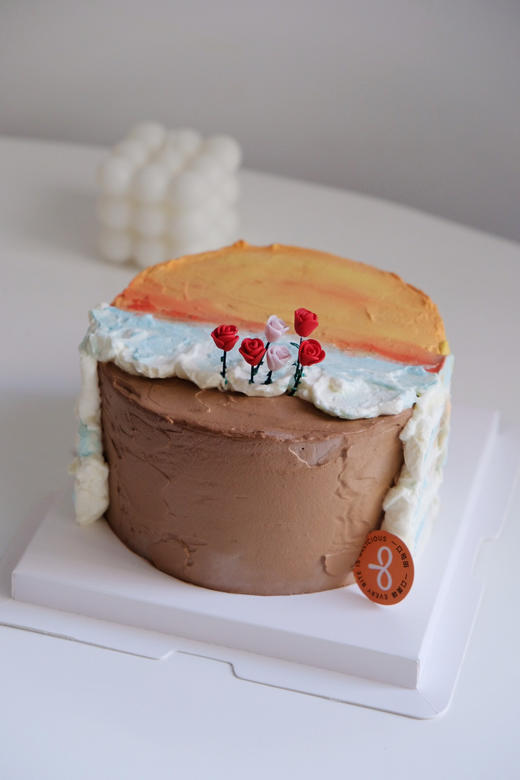 沙滩日落与玫瑰🌹 商品图0