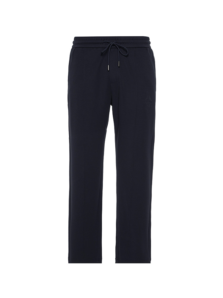 callisto藏青莫代尔弹力休闲裤 STCPW052C