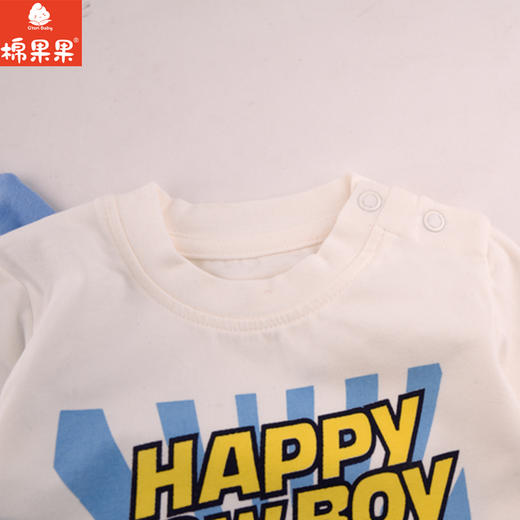 棉果果春秋款男童长袖T恤M112140218077 商品图5