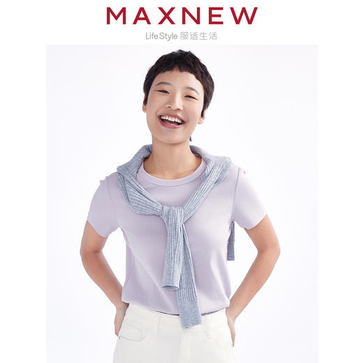 【T恤】女装素色短袖T恤 1N2221204 商品图0