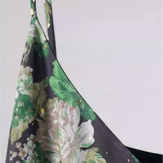 裁缝学苑AS203新款茶歇法式长裙森系碎花吊带连衣裙纸样女装裙子版型 商品图5