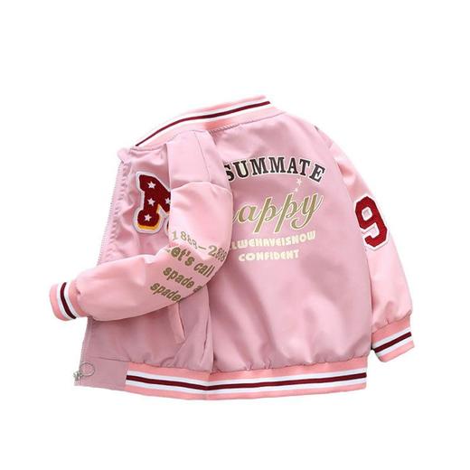 童装女童春装外套春秋款棒球服2024新款儿童春季上衣中大童洋气装 商品图3