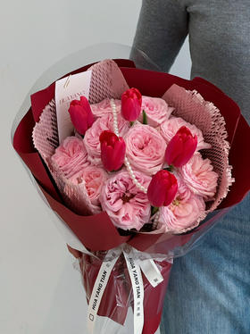 荔枝郁金香 · 花束