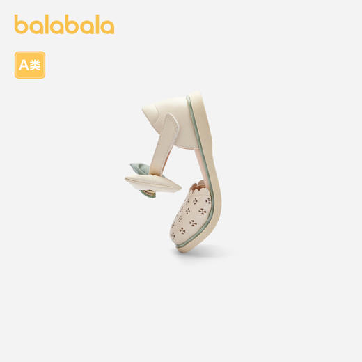 巴拉巴拉童鞋儿童公主鞋女童凉鞋夏季新款甜美文艺小皮鞋防滑 商品图2