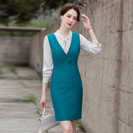 高级感职业西装套装 QYJ-A808 商品图1