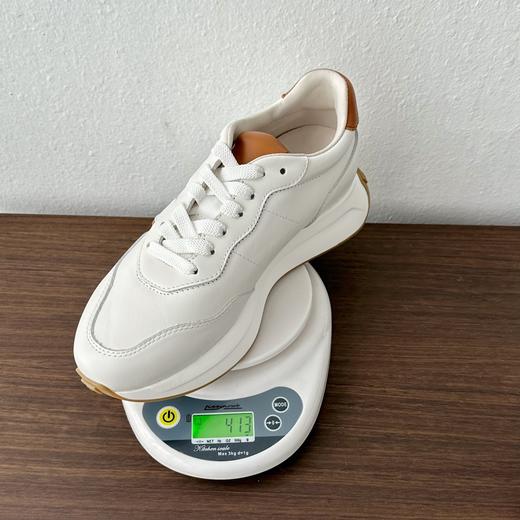 35-5贾玲同款 空标 烘干超轻厚底小白鞋 巨好穿 跟脚好走游艇鞋 商品图14