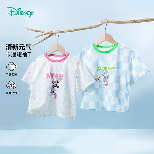【商城同款】迪士尼米妮卡通短袖T恤232DS0982 商品图4