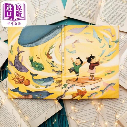 【中商原版】鲸鱼内的小房子 Xin Li I Lived Inside a Whale 英文原版 儿童绘本 图画故事书 精装精品绘本 进口图书 4-8岁 商品图1