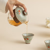 【茶水分离 一体收纳】哥窑手绘旅行茶具 商品缩略图13