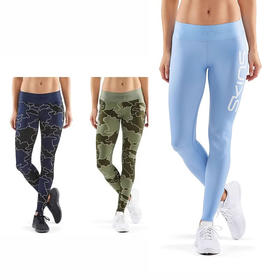 【219秒杀】SKINS 女士长裤 速干透气压缩裤 运动打底瑜伽健身裤