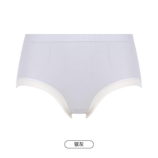 都市丽人基础系列宽版包覆内裤女无缝面料女士内裤中腰三角内裤LK42A4 商品图12