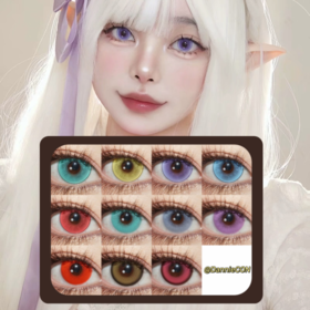 Propcon日抛·青玉琉璃&塞壬眼泪&罗兰花园&天马耀金&绯红月夜&亚里亚&绪露卡&烬玄兮&赤夏娜&清落玉&天座蝶 0-800度(无525/575)·cos显色款·日抛随带随扔