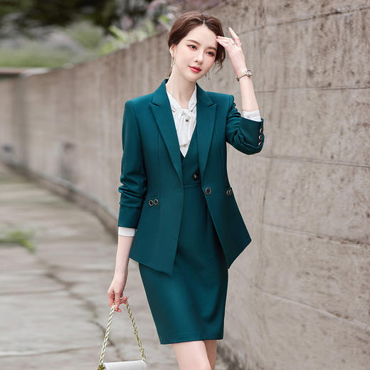 高级感职业西装套装 QYJ-A808 商品图2