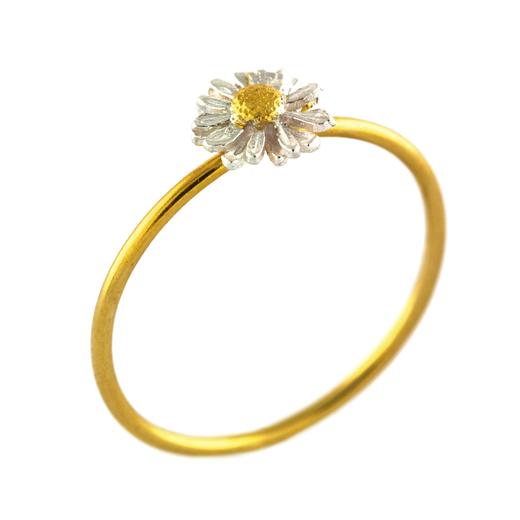 北京仓｜Alex Monroe-Daisy-迷你 小雏菊 戒指 ［英国设计师］ 商品图2