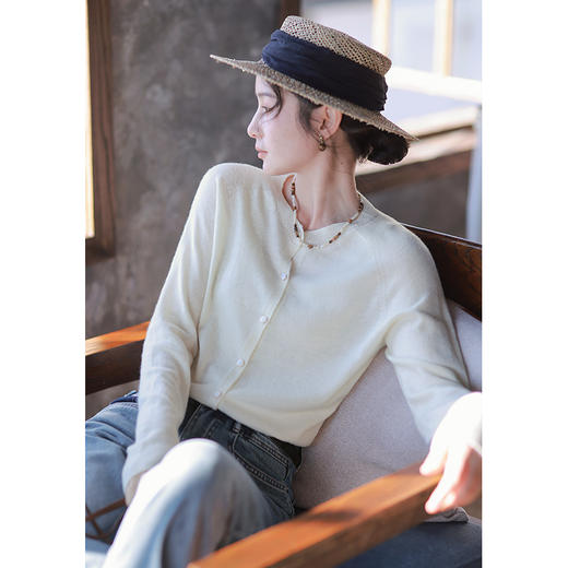 【前200名现货】下单2件立减10元||100%羊毛无缝一体 针织开衫 商品图5