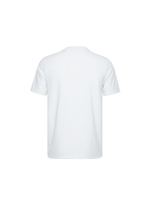 callisto白色弹力混纺T恤 STTSS198C 商品图1