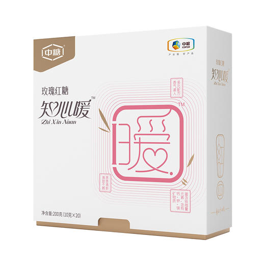 中糖知心暖玫瑰红糖200g 商品图2